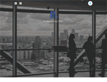 Tablet Screenshot of proficientpro.com